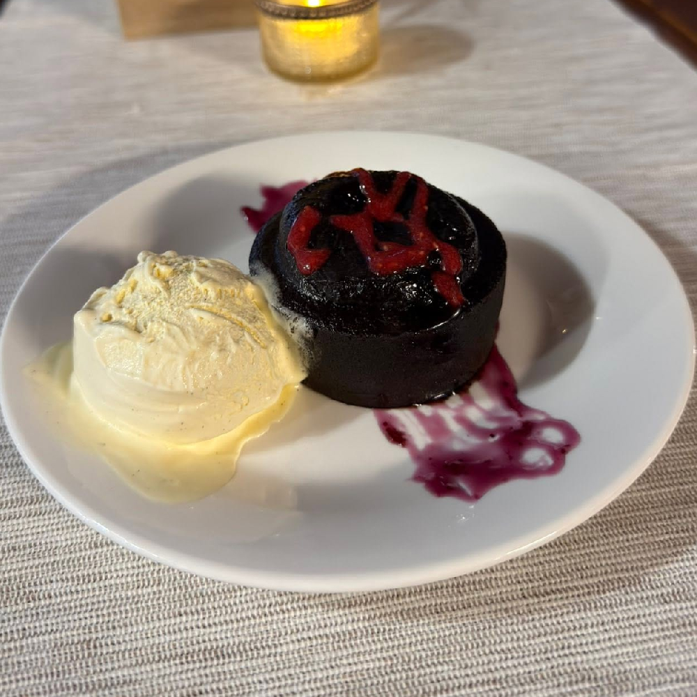 Lava cake cu înghețată